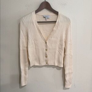 & Other Stories Cream Cardigan